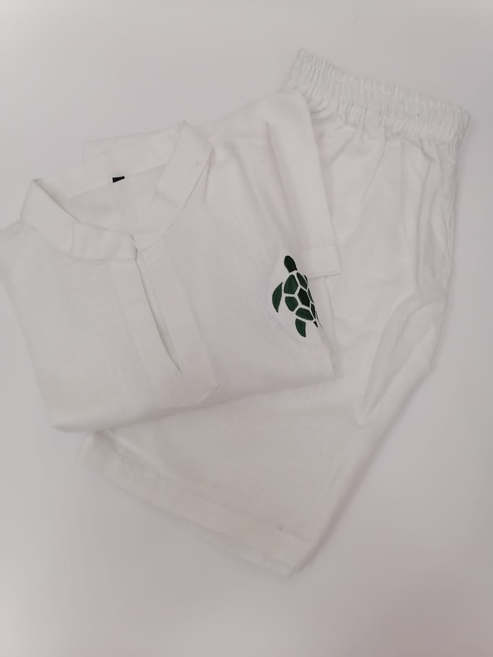 Linen Tshirt short sleeve and short