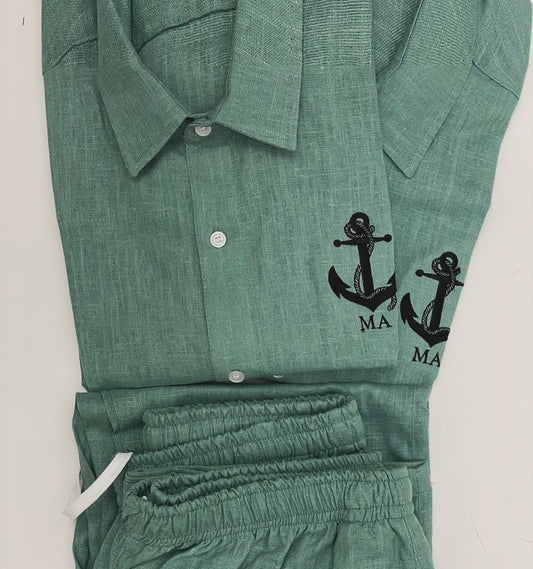 Linen Long sleeve & Pants
