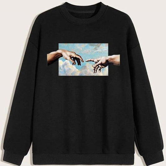 Hands Clouds